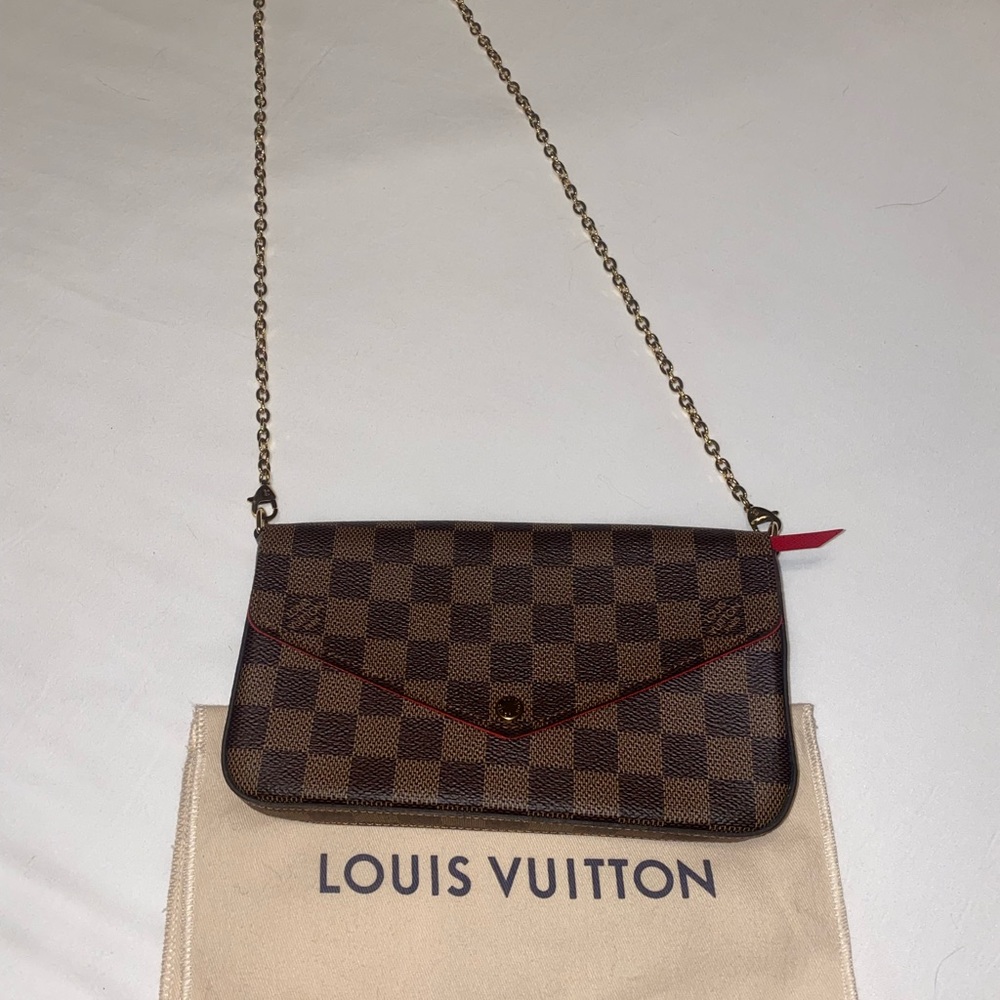 Louis Vuitton Felice Pochette Damier Ebene